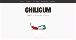 Desktop Screenshot of chiligum.com