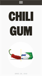 Mobile Screenshot of chiligum.com